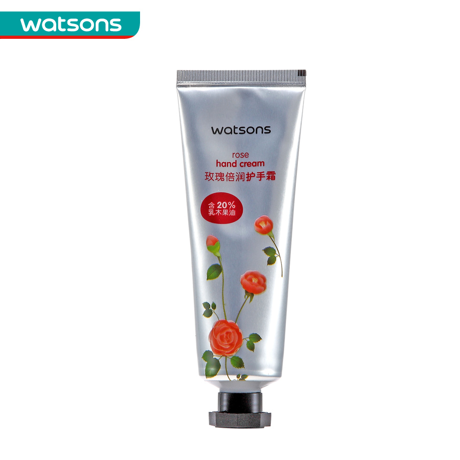 【屈臣氏】Watsons Men玫瑰倍润护手霜40g 润手霜