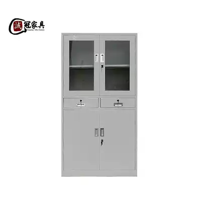 Chengguan steel file cabinet storage with lock Simple fashion file cabinet file cabinet data cabinet