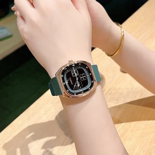 女士手表小众轻奢潮牌方形腕表防水休闲简约气质高级感情侣石英表
