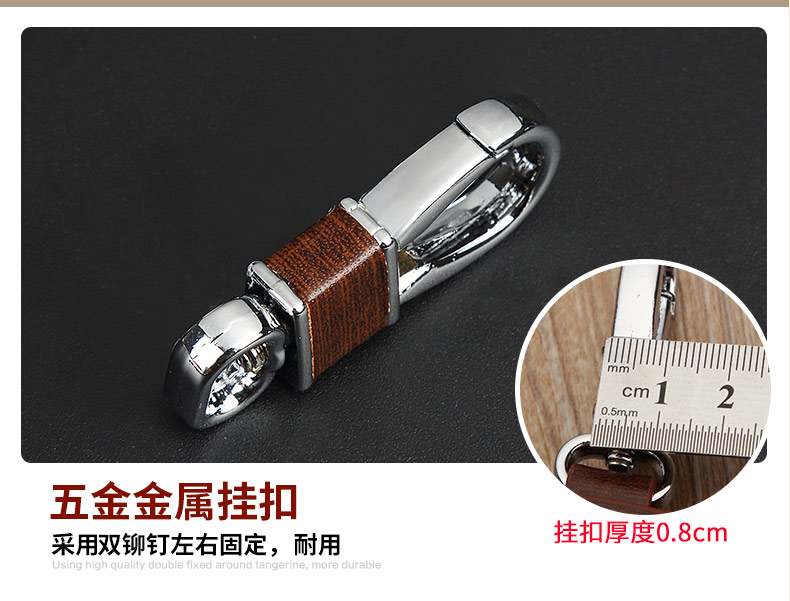 Túi xách da công suất lớn Faman thắt lưng nam treo da nữ xe đa năng móc chìa khóa sáng tạo ví đựng chìa khóa nam