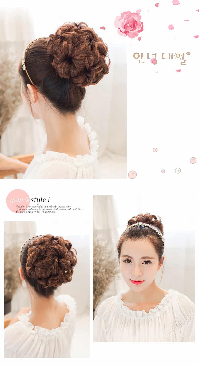 Extension cheveux - Chignon - Ref 235314 Image 12