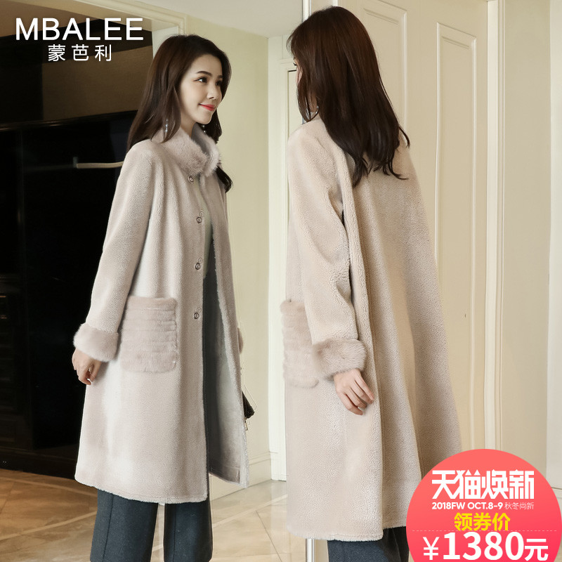 Manteau de fourrure femme MBALEE    - Ref 3172159 Image 1