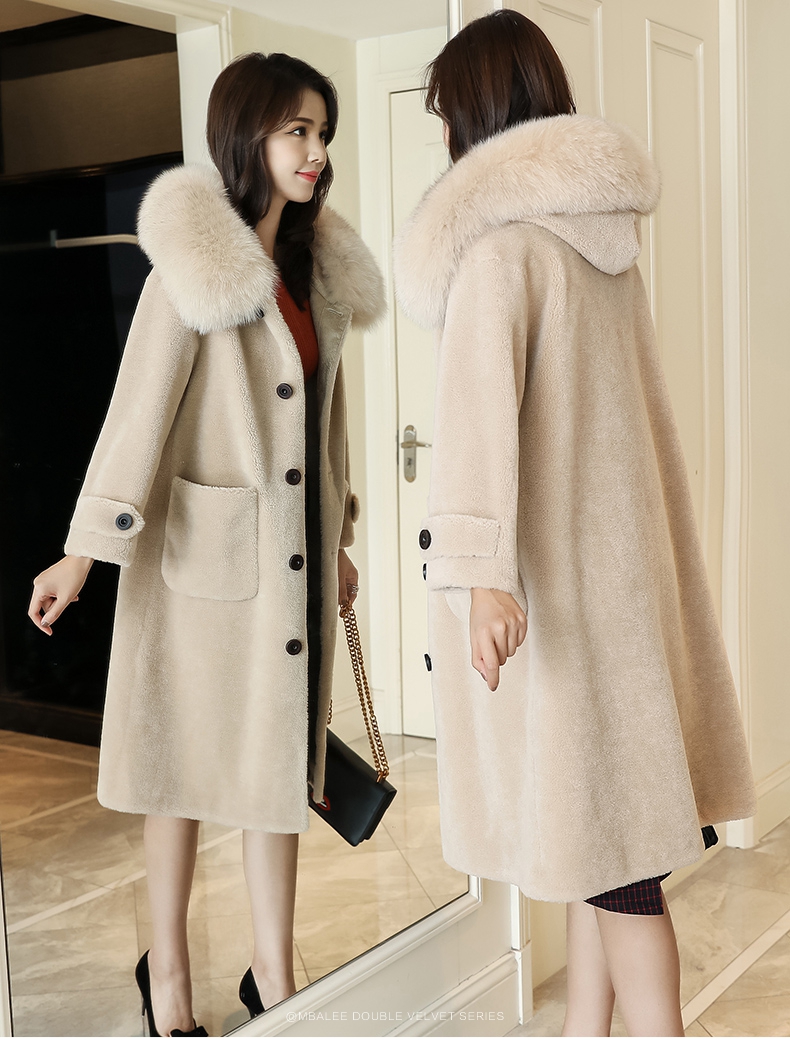 Manteau de fourrure femme MBALEE    - Ref 3174958 Image 16