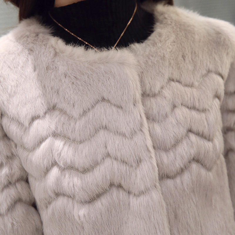 Manteau de fourrure femme MBALEE    - Ref 3174367 Image 3