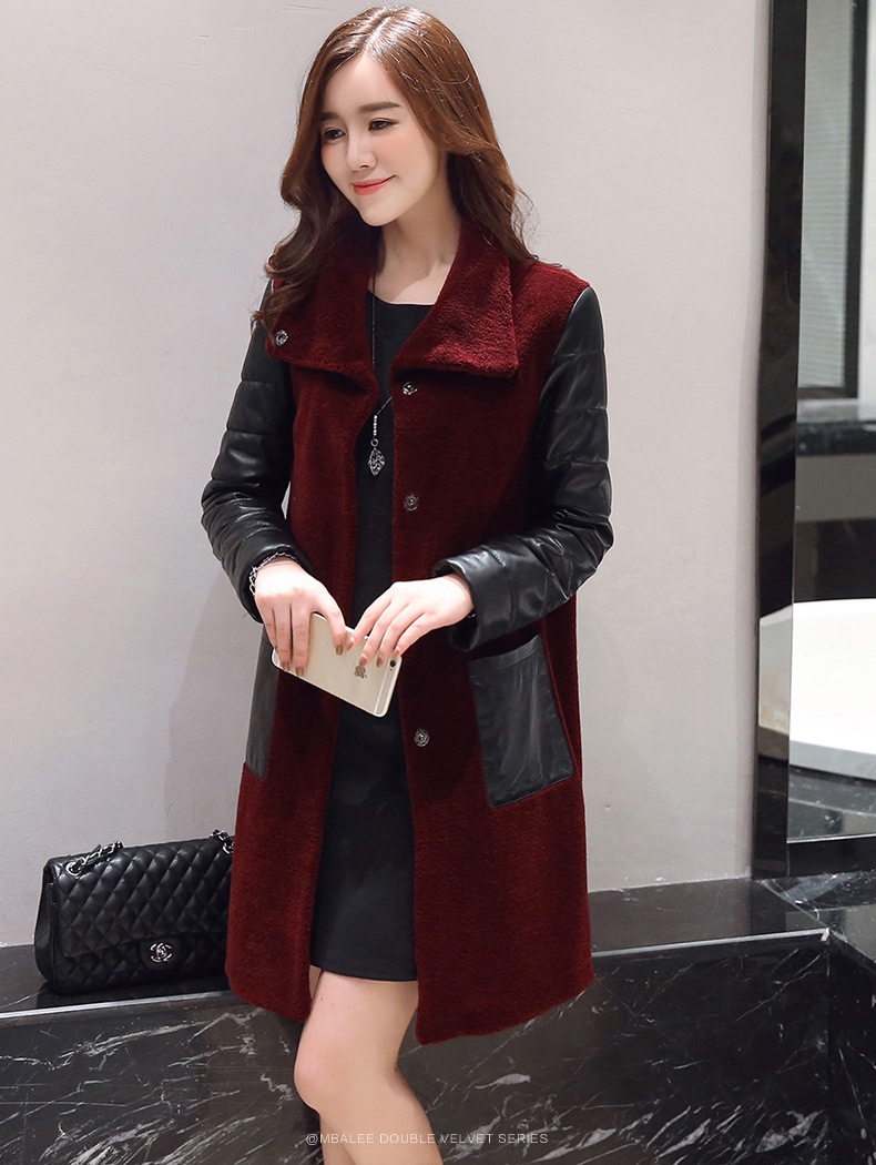 Manteau de fourrure femme MBALEE    - Ref 3174906 Image 29