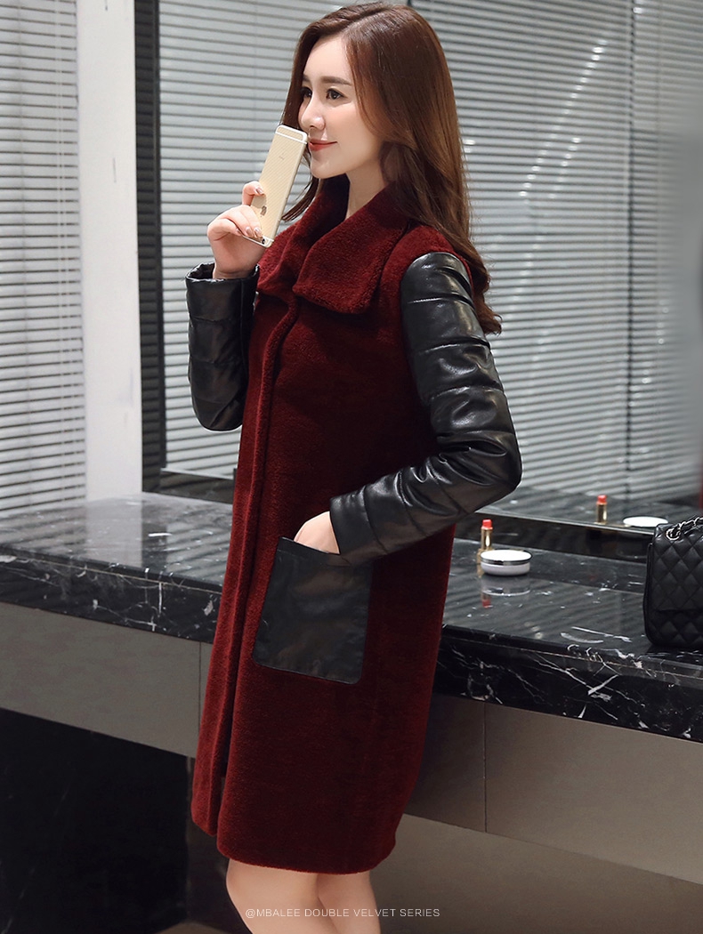 Manteau de fourrure femme MBALEE    - Ref 3174906 Image 31