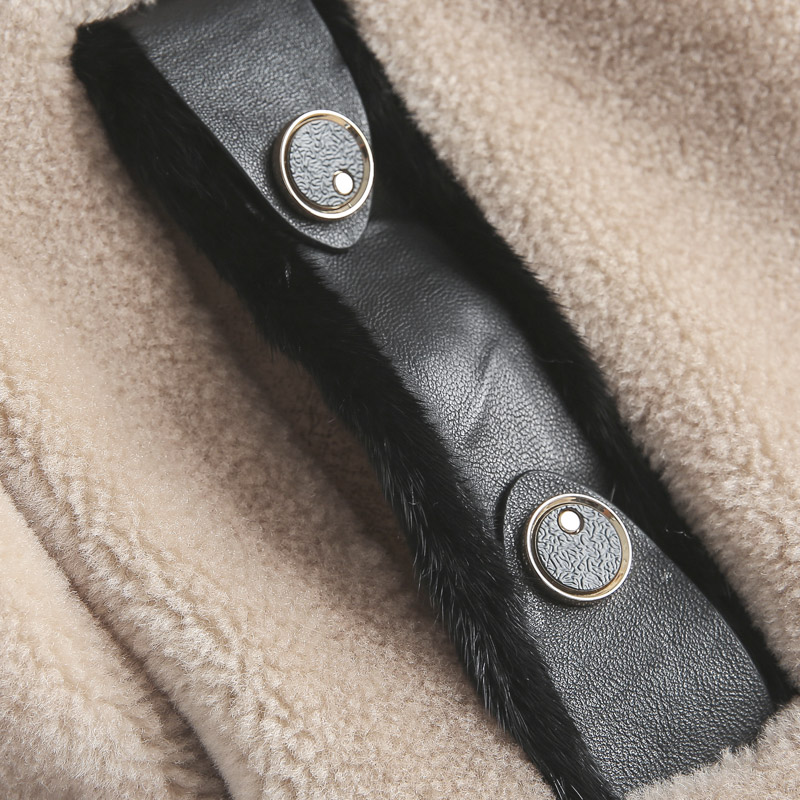 Manteau de fourrure femme MBALEE    - Ref 3175286 Image 4