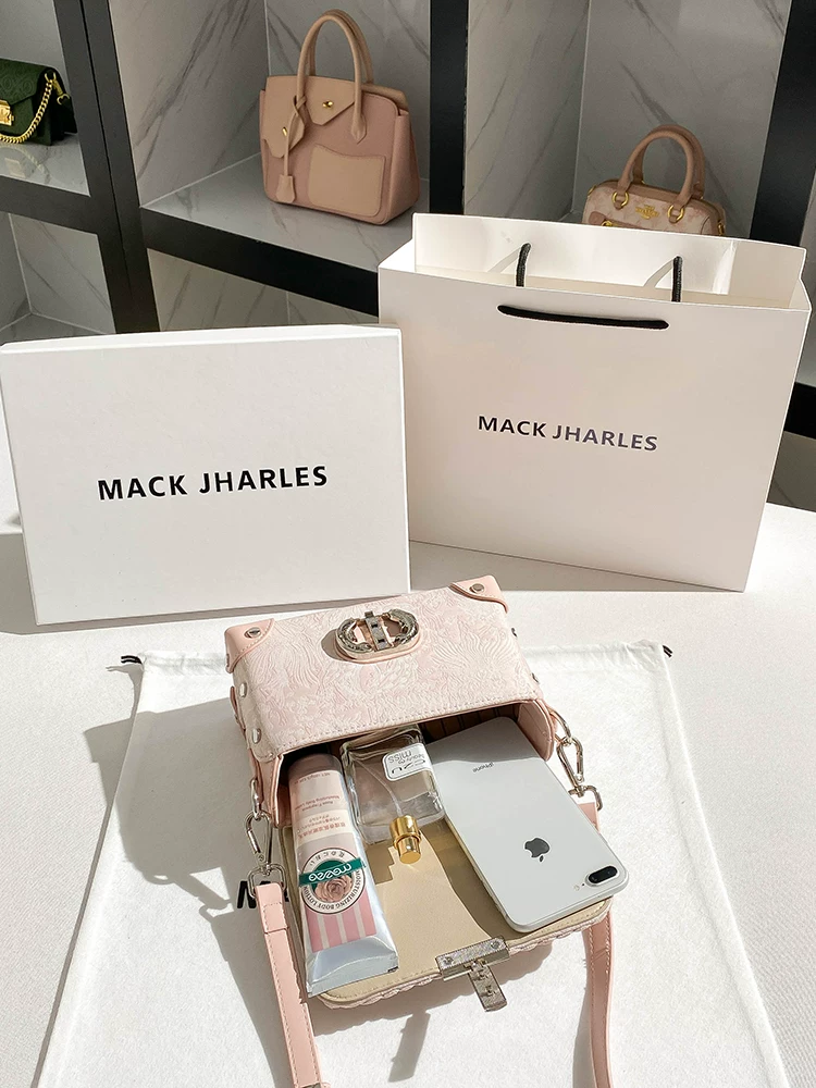 MACK JHARLES Летняя сумка, ручная коробка, стиль высшего качества, с вышивкой