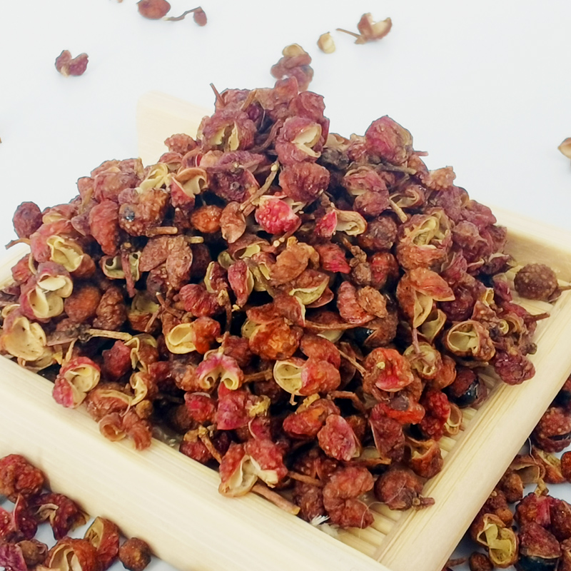 Pepper grain large red robe edible Sichuan Hanyuan 50 gr g material dry red grindable powder for another sale of star anise powder