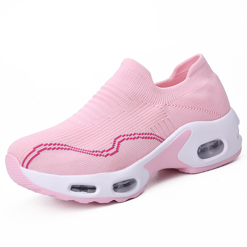 2099 Pink Shoesautumn Women's Shoes Walking shoes female walking shoes Small size   33   34 code Mom shoes Middle aged and elderly Rocking shoes female