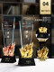 High-End Crystal Trophy Annual Meeting Outstanding Employee Competition Award Creative Gold-Plated Honor Sales Champion Team Trophy