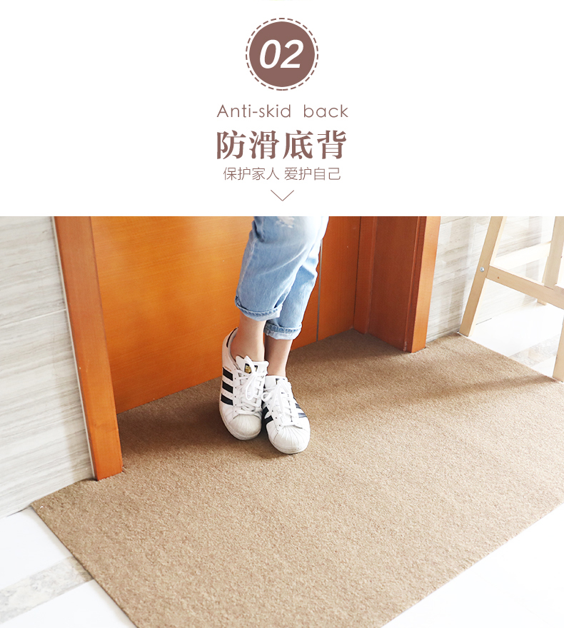 Entry cửa thảm nhà đất nung cửa mat bước chân pad thảm chân không nhà hấp thụ nước pad cửa mat thảm đá hút nước