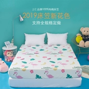 Các mô hình kernel phim hoạt hình mảnh tươi giường bông Li đơn sản phẩm bông mat Simmons nệm bảo vệ phù hợp với Li - Trang bị Covers