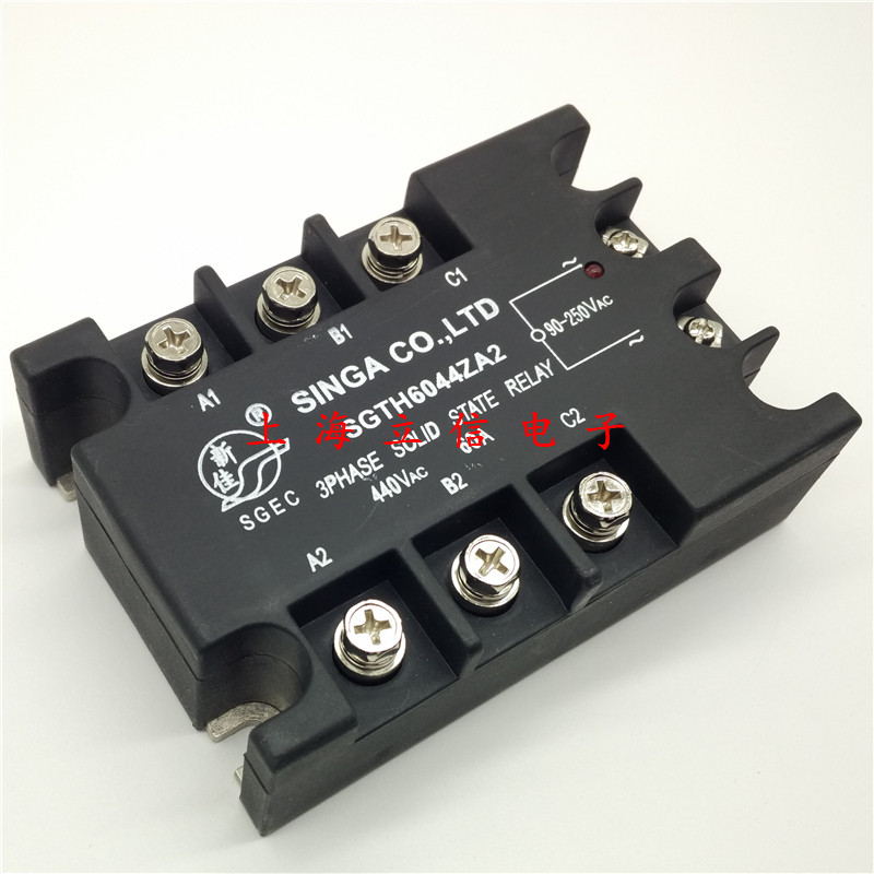 New original SGEC Xinjia SINGA solid state relay SGTH6044ZA2 solid state module 60A 440V