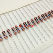 Metal film color ring resistor 0 5W 100M 1 2W 100Mohm 1%One percent 50 60 yuan