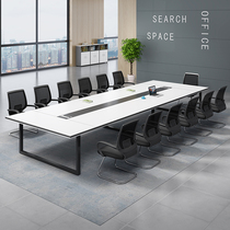 Office furniture conference table long table for table and chairs combined meeting table minimalist modern long table bench table