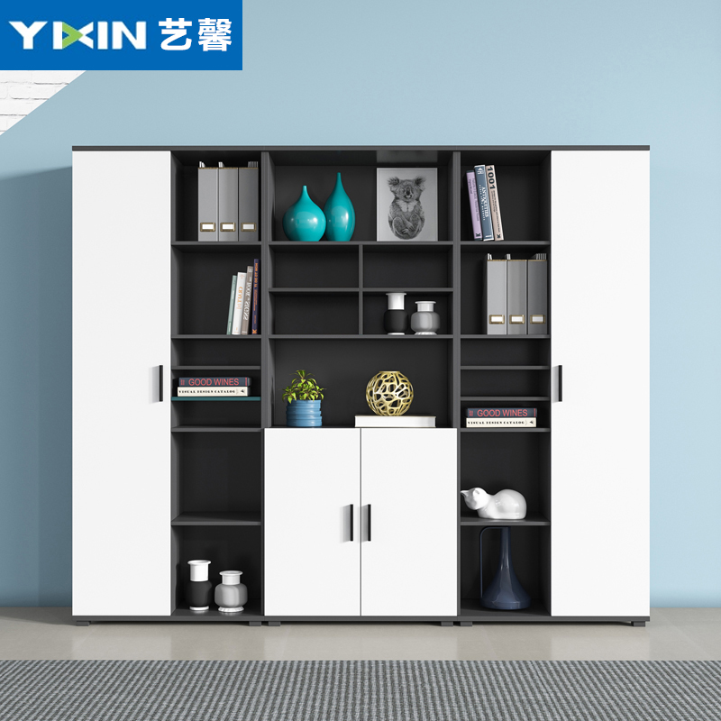 Shenzhen Office Furniture Cabinet Wooden Information Cabinet File Cabinet Ground Cabinet Office Bookcase Locker