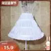 Girls Puffy long dress Skirt support Children princess dress Skirt support Little girl flower girl skirt support Wedding rim support skirt