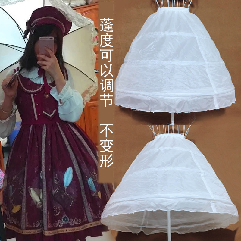 Cosplay summer beauty exclusive lolita cool deformation stretch steel bone wrapped rubber fish bone skirt short skirt brace