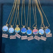 Twelve Zodiac Signs Necklace Qinghai Straight Hair Produced by Master Regong - Process Completed