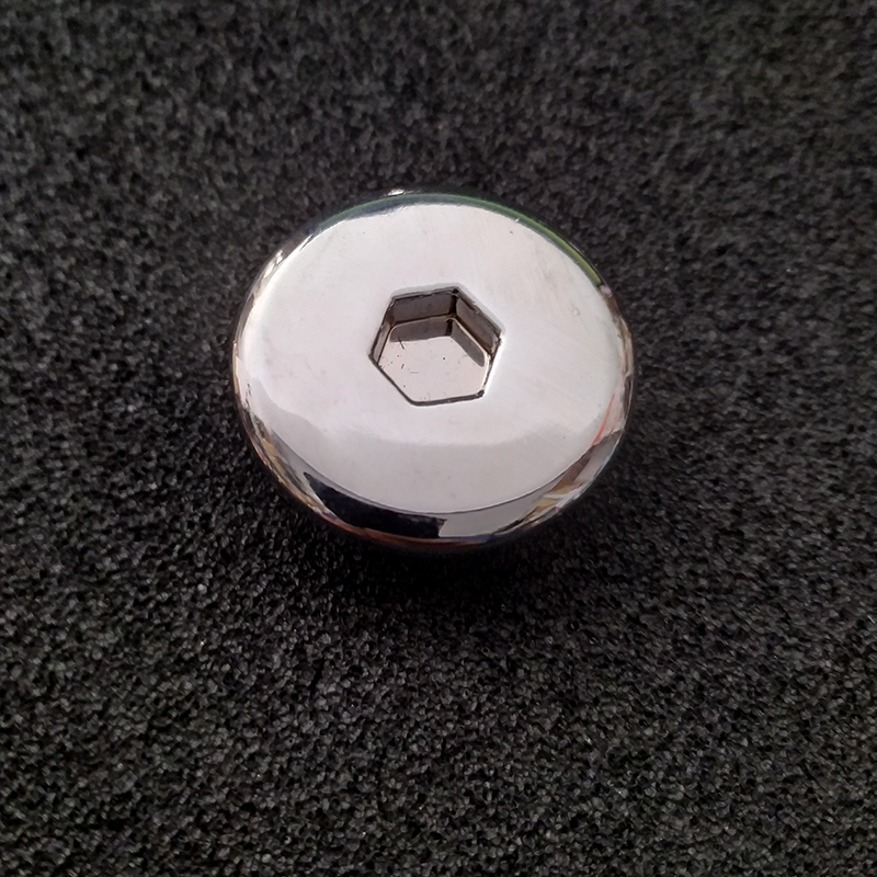 Qidian KD150 motorcycle engine left cover center screw observation hole screw cover decorative cover