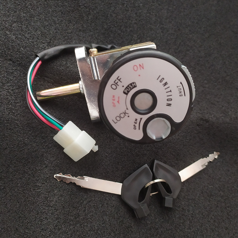 48 150t BWS Bobcat pedal booster motorcycle whole car electric door lock set lock key ignition switch accessories