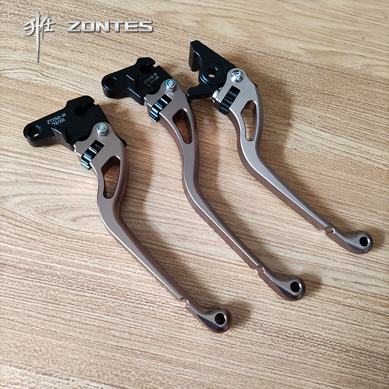 Shissee ZT310-X R V T 250-R locomotive original factory left clutch handle right brake handlebar disc brakes