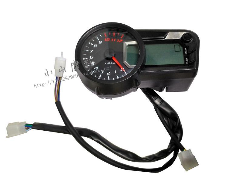 Phụ kiện xe máy Kaidian KD150-FHGEKJ ZL Đồng hồ đo tốc độ LCD chính hãng - Power Meter đồng hồ điện tử xe airblade 2010