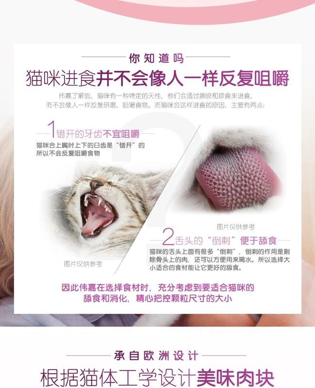 Wei Jia Cheng cat gói tươi tuyệt vời 12 gói Wei Jia Cheng mèo thức ăn ướt gói mèo ăn nhẹ mềm đóng hộp thực phẩm hỗn hợp thức ăn cho mèo - Đồ ăn nhẹ cho mèo thức ăn mèo