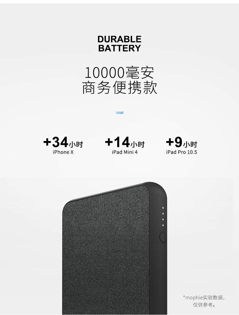 Mophie Apple chuyên dùng dây sạc kho báu 10000 mAh sạc nhanh bằng điện thoại di động - Ngân hàng điện thoại di động cục sạc dự phòng xiaomi