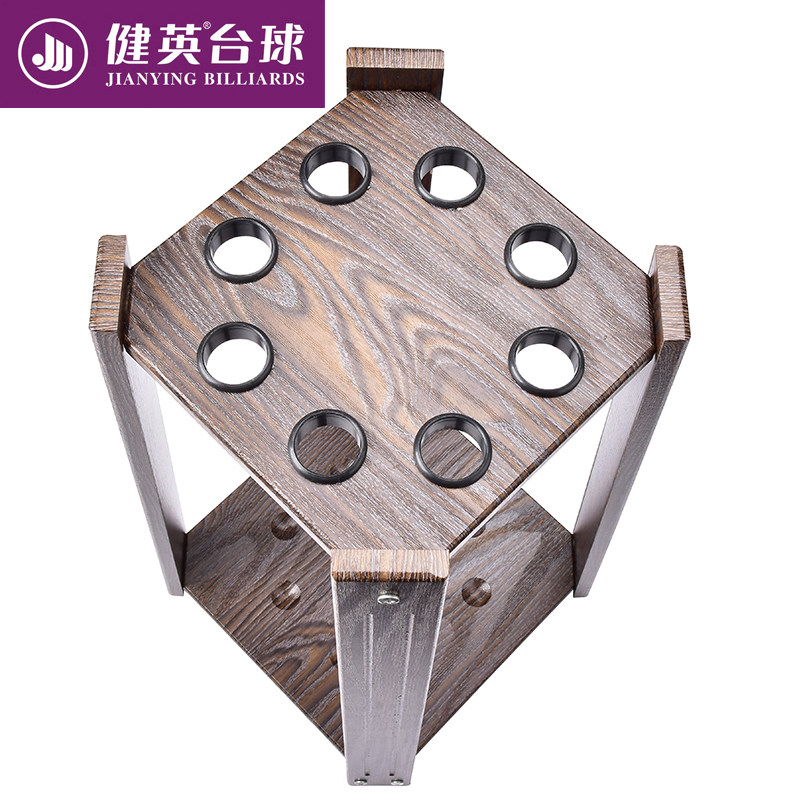 Jianying rack club accessories supplies billiard table rack billiard club rack ball room floor-to-ceiling pole rack bracket club cabinet