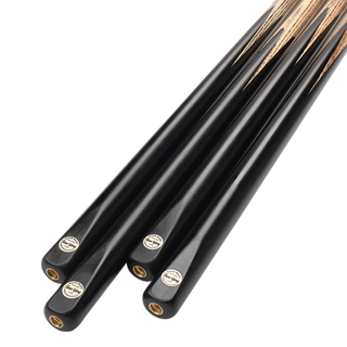 健英黑通台球杆桌通杆单支小头斯诺克中式黑八8 9.5/10.2mm JY03