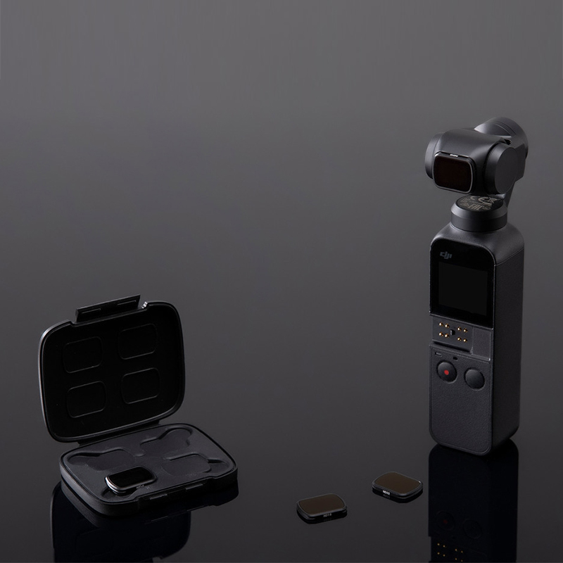 For DJI Dajiang Lingmu Osmo Pocket osom gimbal camera accessories magnetic suction ND light reduction mirror set