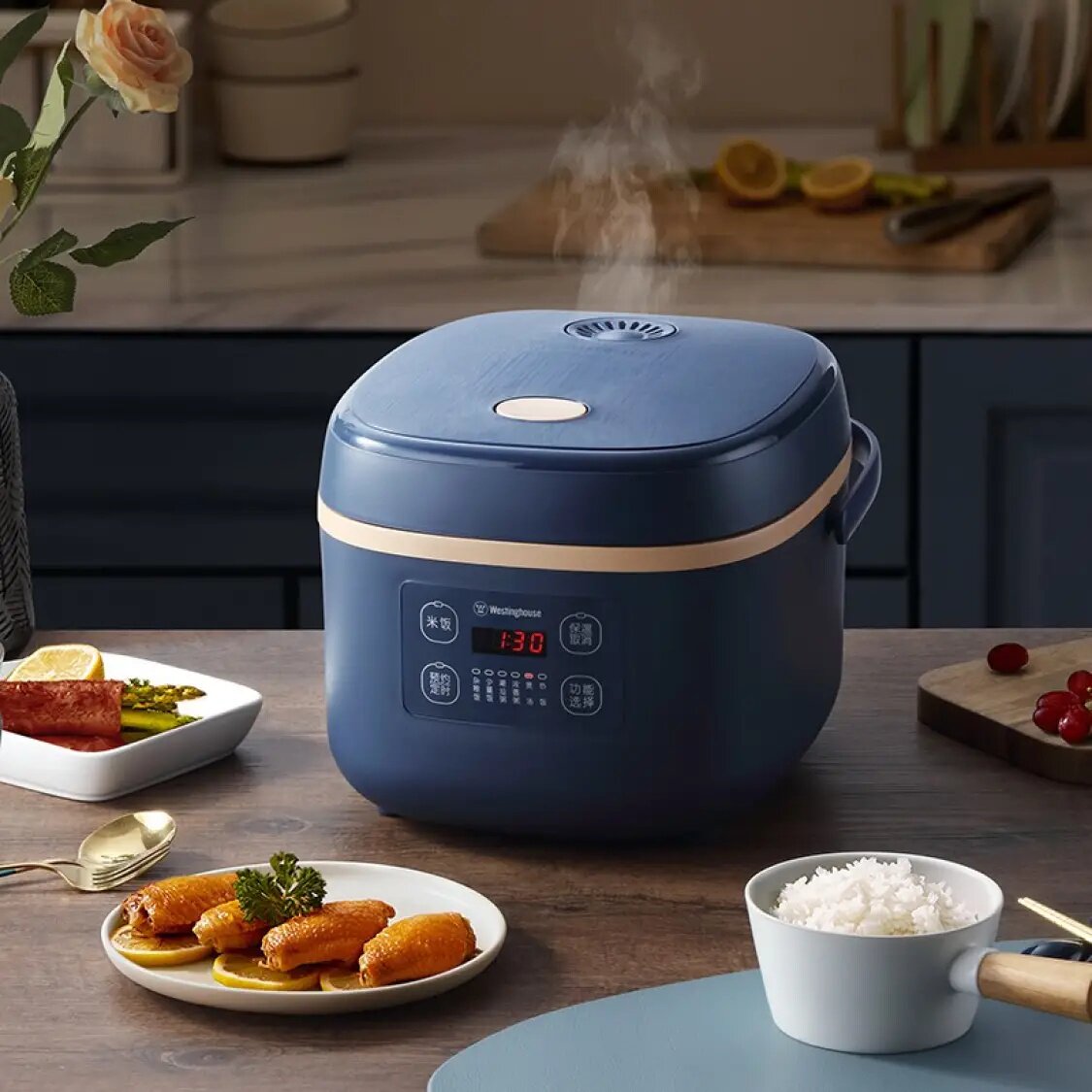 Westinghouse electric rice cooker 5L liter home intelligent multifunction electronic pot cooking and steaming soup with a large capacity of 5-6 people