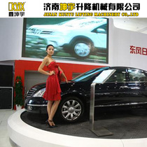 Electric remote control hydraulic lifting stage manufacturer customized diameter 3 4 5 meters bar car exhibition rotating stage