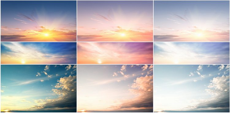 166组高清天空云彩叠加合成前景图片JPG摄影海报广告创意设计素材 vip免费下载