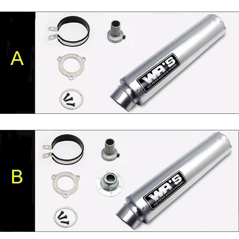 Sửa đổi ống xả xe máy Honda CB400 VTEC VFR400 WRS áp suất ngược phổ biến ống thẳng Yoshimura - Ống xả xe máy cổ pô xe máy