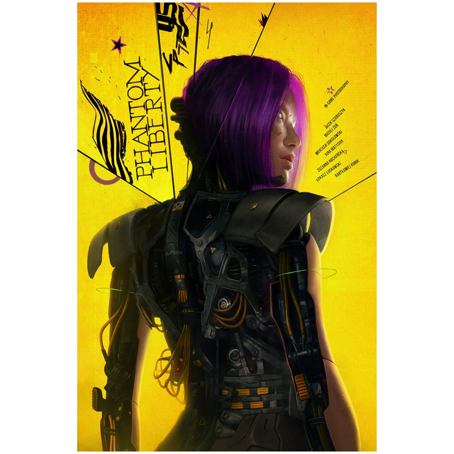 Постер игры Cyberpunk 2077, периферийное спортивное авто, металлический стиль, настенное стикер-комната, общежитие, спальня, декоративная картина