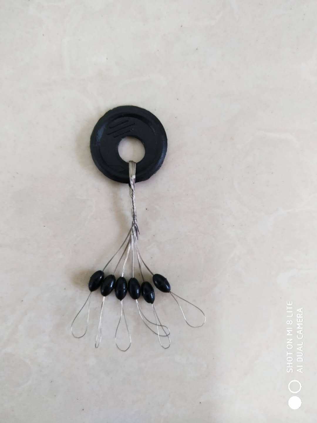 Competitive silicone space beans do not hurt line olive-shaped anti-winding fishing fishing accessories fishing gear