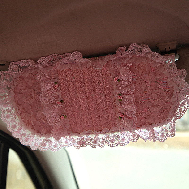 Beauty Bear car decoration multi-function visor car interior CD clip cute car CD bag visor cover