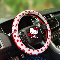 Красная круглая точка (короткая бархатная) Новая модель котенок