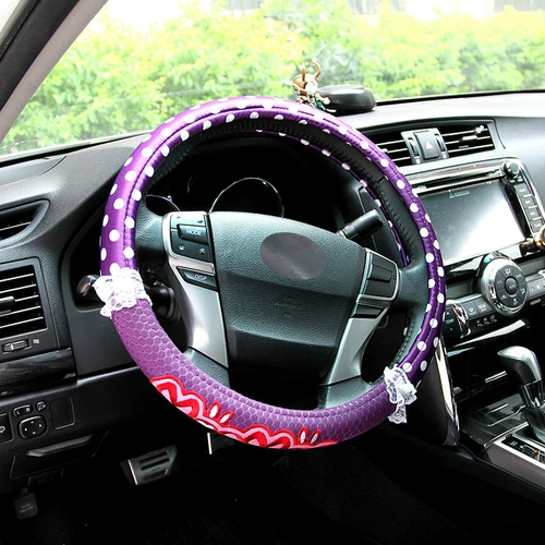 Мусс, кукла, руль, летняя универсальная мультяшная рукоятка на четыре сезона, впитывает пот и запах