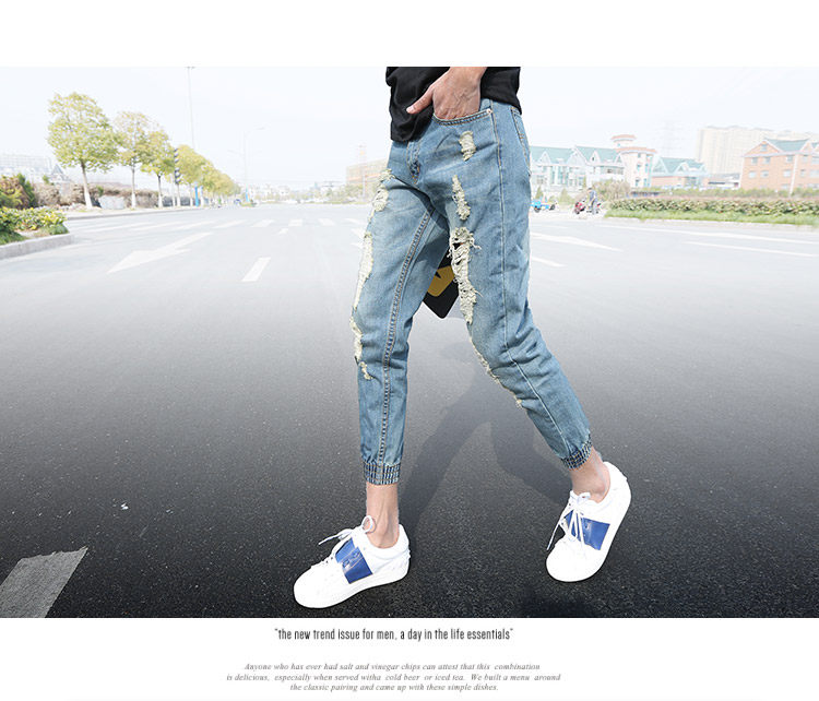 Jeans pour adolescent droite en vrac pour été - Ref 1461984 Image 25