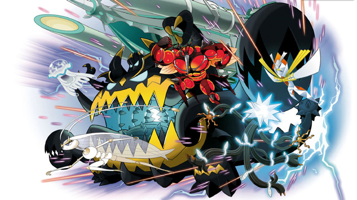 精靈寶可夢究極日月異獸套餐神獸12只ub 閃光6v 送神奇寶貝