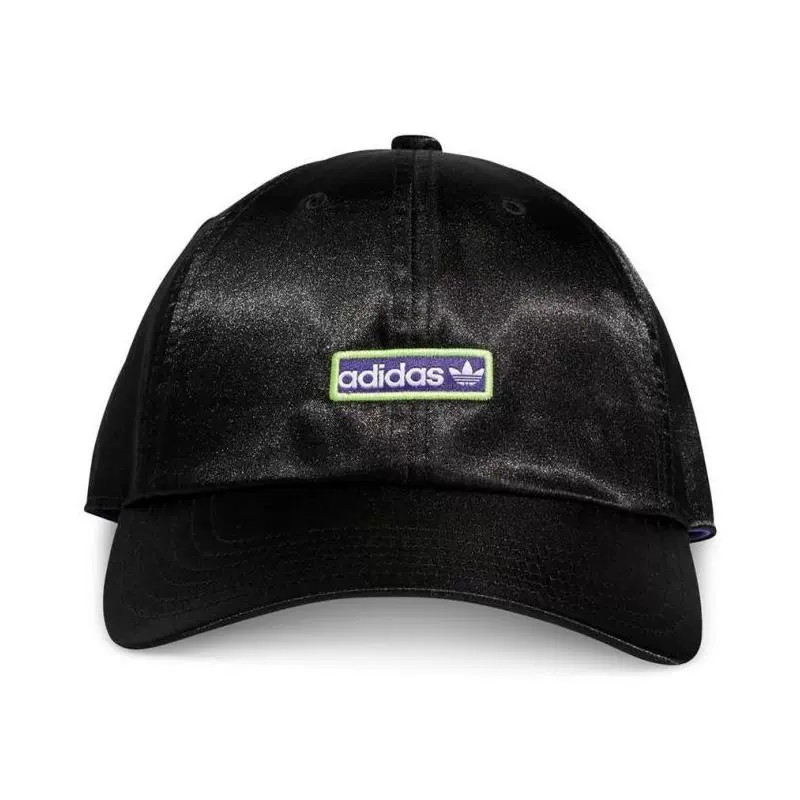 Adidas / Adidas nữ mũ bóng chày mũ lưỡi trai thể thao giải trí màu đen lỏng lẻo đích thực 8688007 - Mũ thể thao