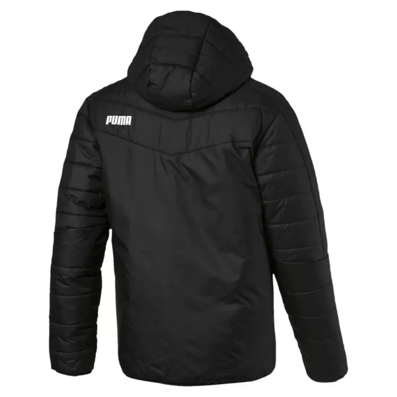 Áo khoác thể thao nam Puma / Hummer dày ấm mùa đông màu đen cơ bản mẫu trực tiếp Hoa Kỳ 580009_01 - Quần áo độn bông thể thao