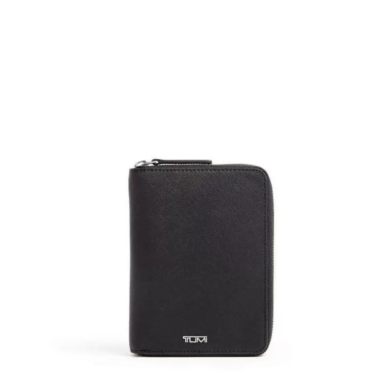 Túi đựng thẻ nam TUMI / Tuming dây kéo tinh tế đa năng đa vị trí bền đẹp thời trang đích thực 125078 - Chủ thẻ