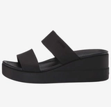 Crocs Летние босоножки, комфортные повседневные мюли на танкетке на каблуке