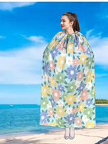 Outdoor sea beach swimming pure cotton changing skirt cover simple portable tent blocking artifact cloak to prevent exposure