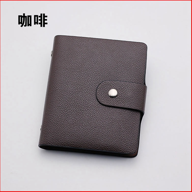 Gói thẻ thẻ mới 60 ưu đãi đặc biệt cho nam và nữ nhiều vị trí thẻ Hàn Quốc dung lượng lớn gói thẻ kinh doanh chống thẻ từ ví da bò